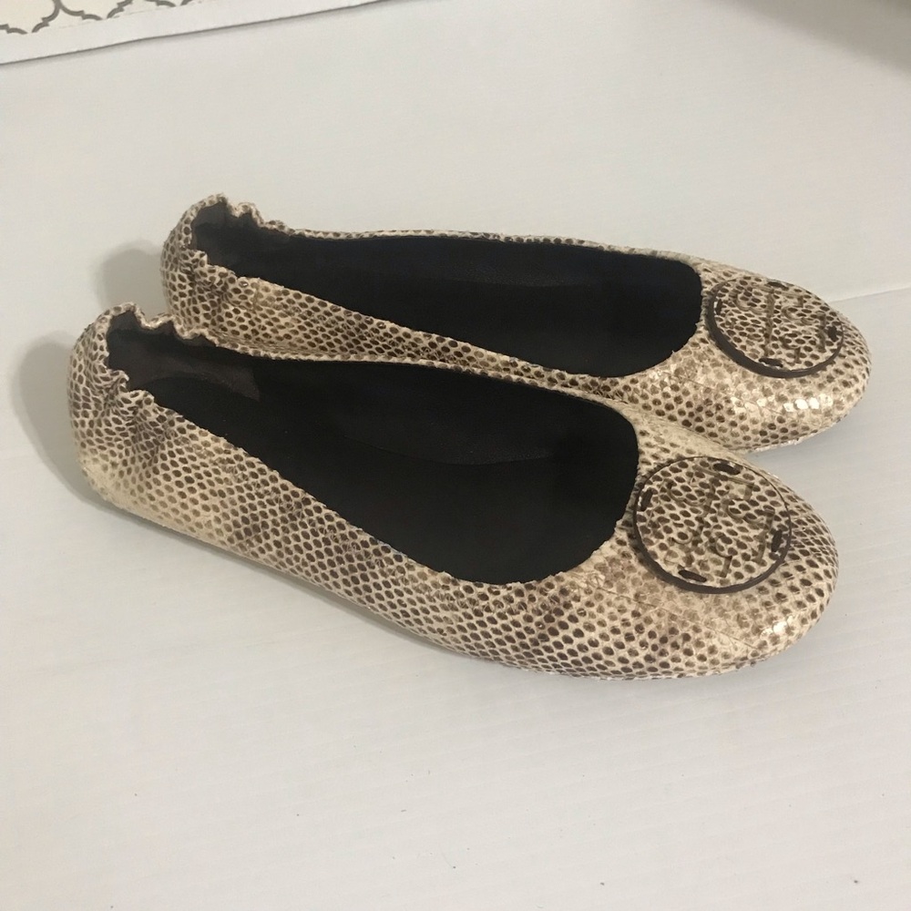 Tory Burch Women's Minnie Travel Ballet Flats Size 8M